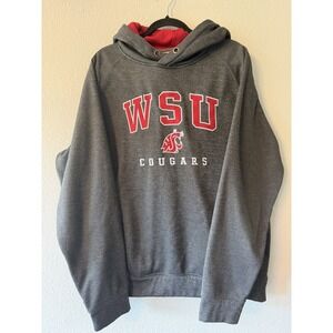 Washington‎ State University Sweatshirt Men's XL Hoodie WSU Cougars Pullover